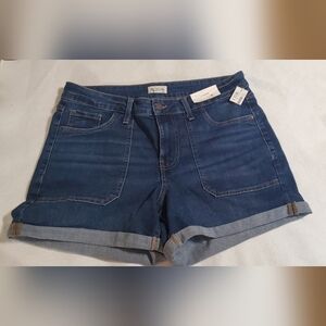 Maurices Indigo Jean Shorts.  Sz 16W NWT